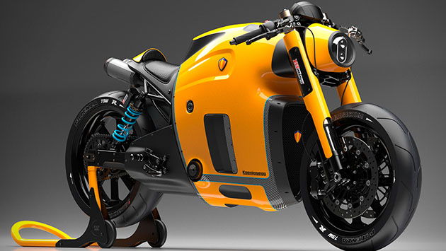 Russian designer draws up Koenigsegg motorcycle concept