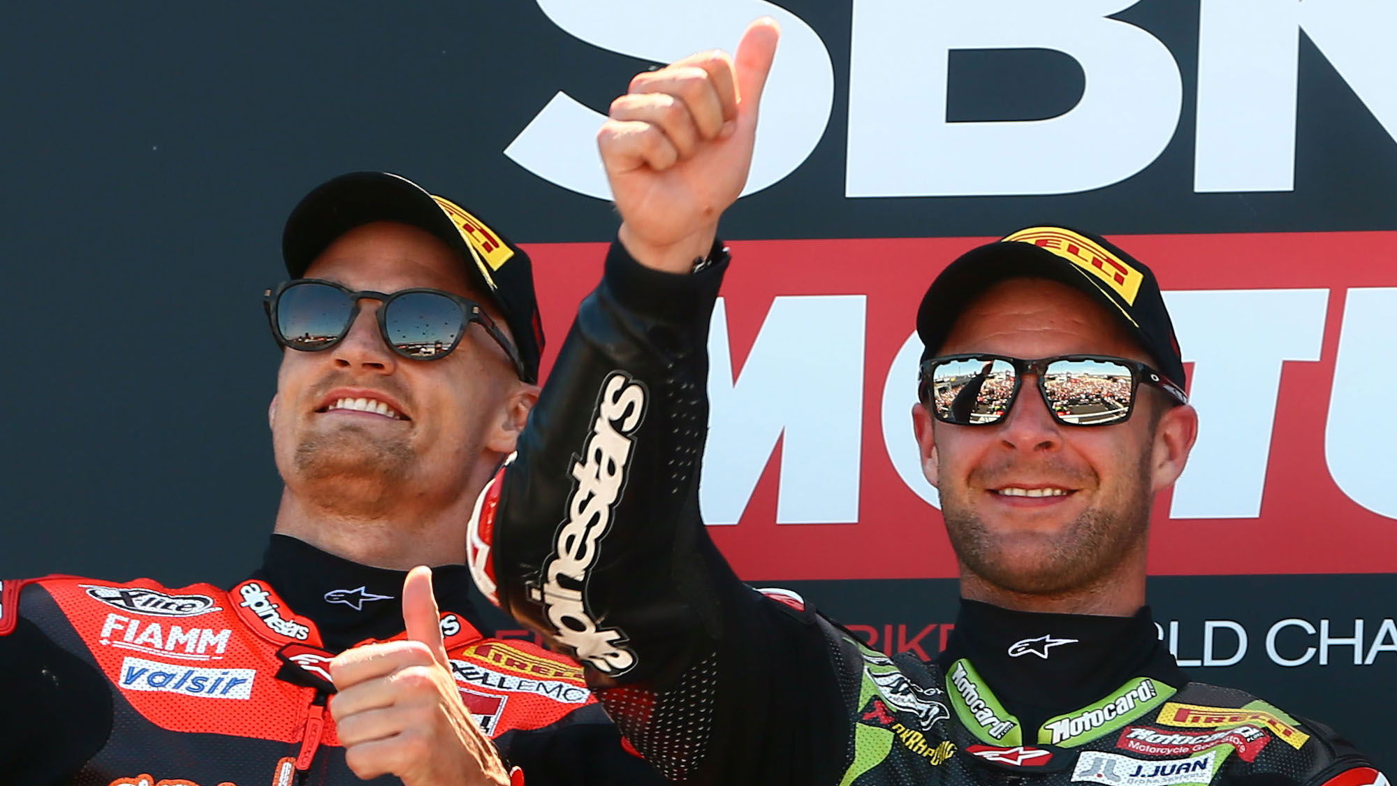 Chaz Davies, Jonathan Rea
