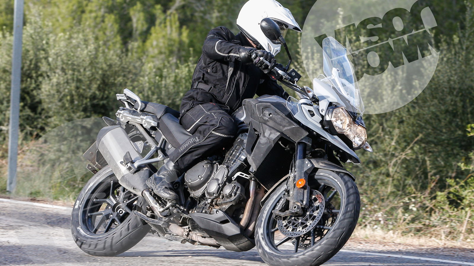 Revised Triumph Tiger Explorer spied