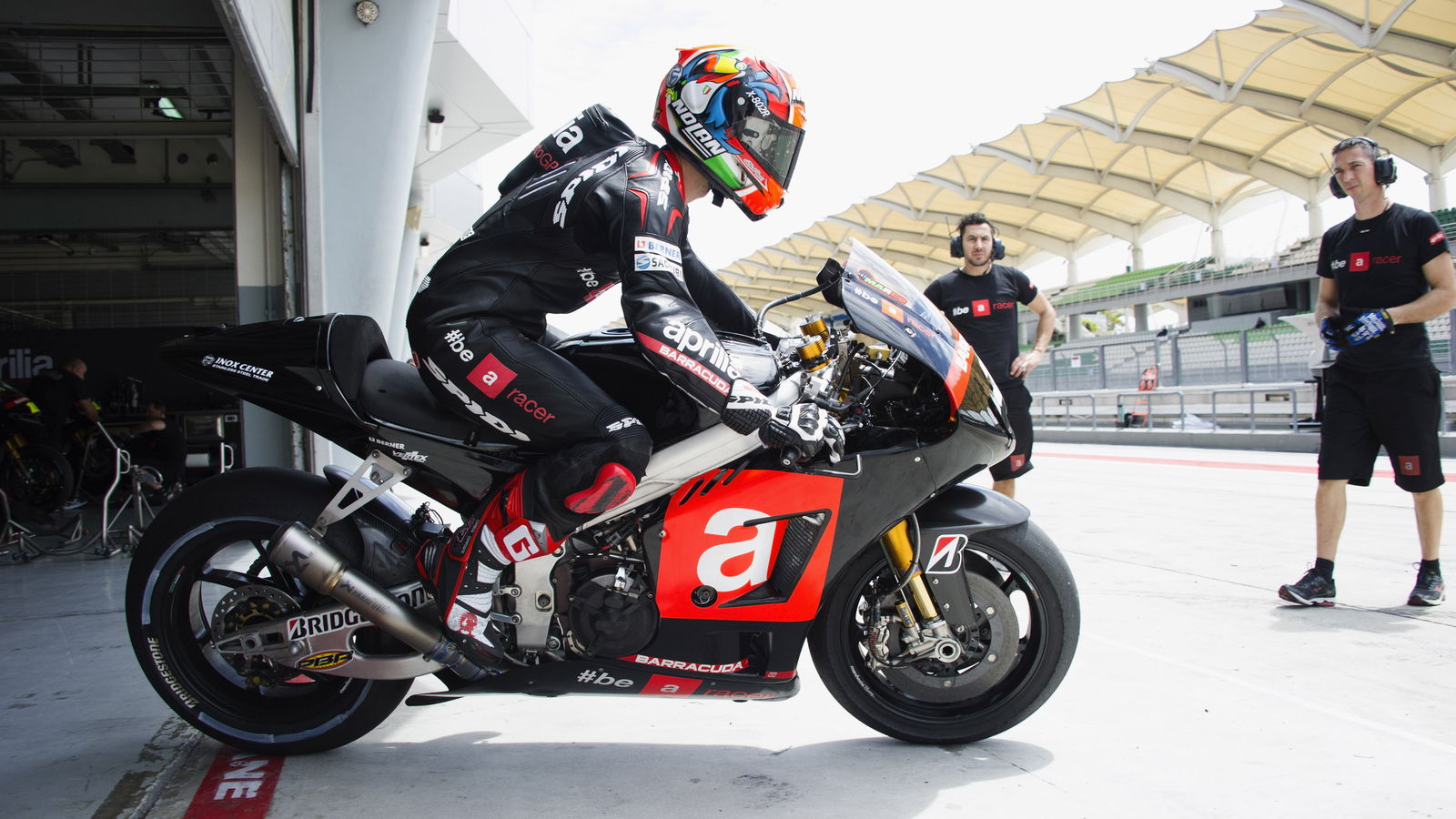 'Positive' second MotoGP test day says Aprilia manager