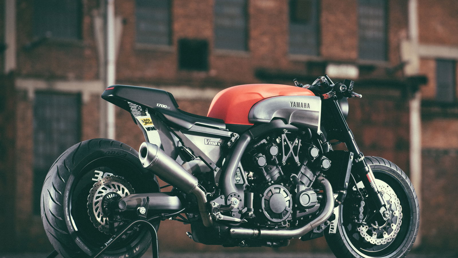 Yamaha’s yard built VMAX ‘Infrared’