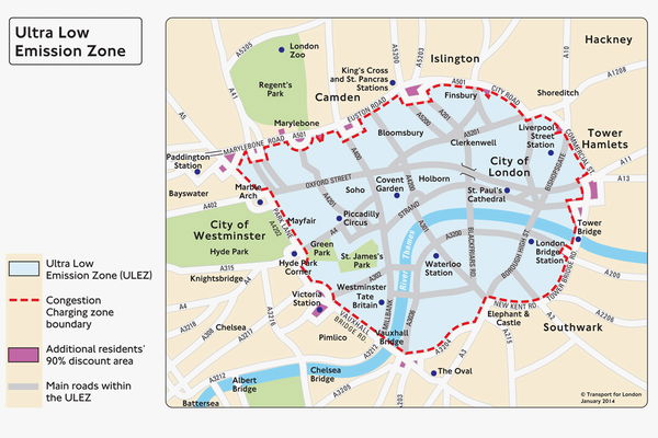 £12.50 London motorcycle toll approved