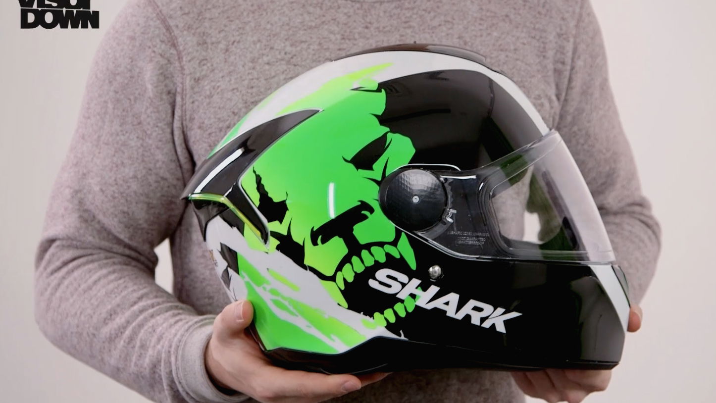 Video review: Shark's new helmet with LED lights