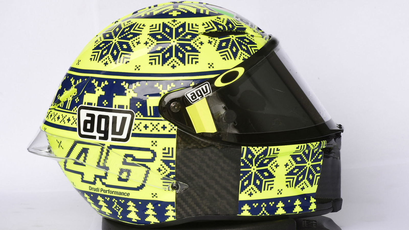 New: Valentino Rossi 'Winter Test' replica AGV helmet