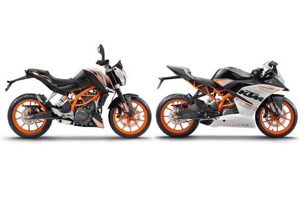 KTM RC250 and Duke 250 revealed