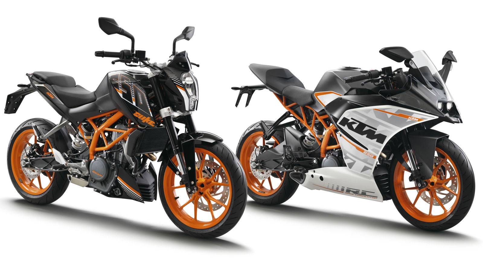 KTM RC250 and Duke 250 revealed