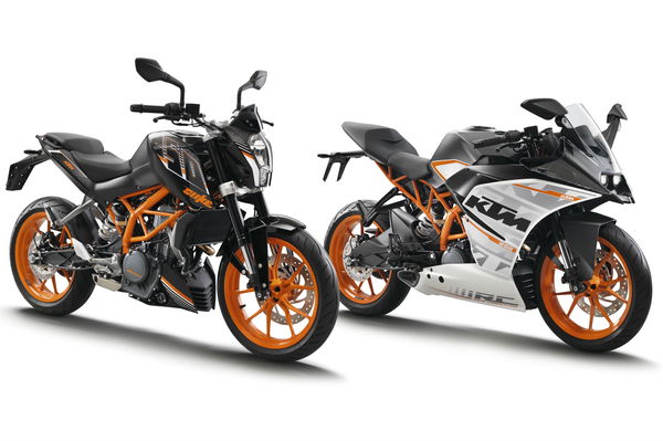 KTM RC250 and Duke 250 revealed