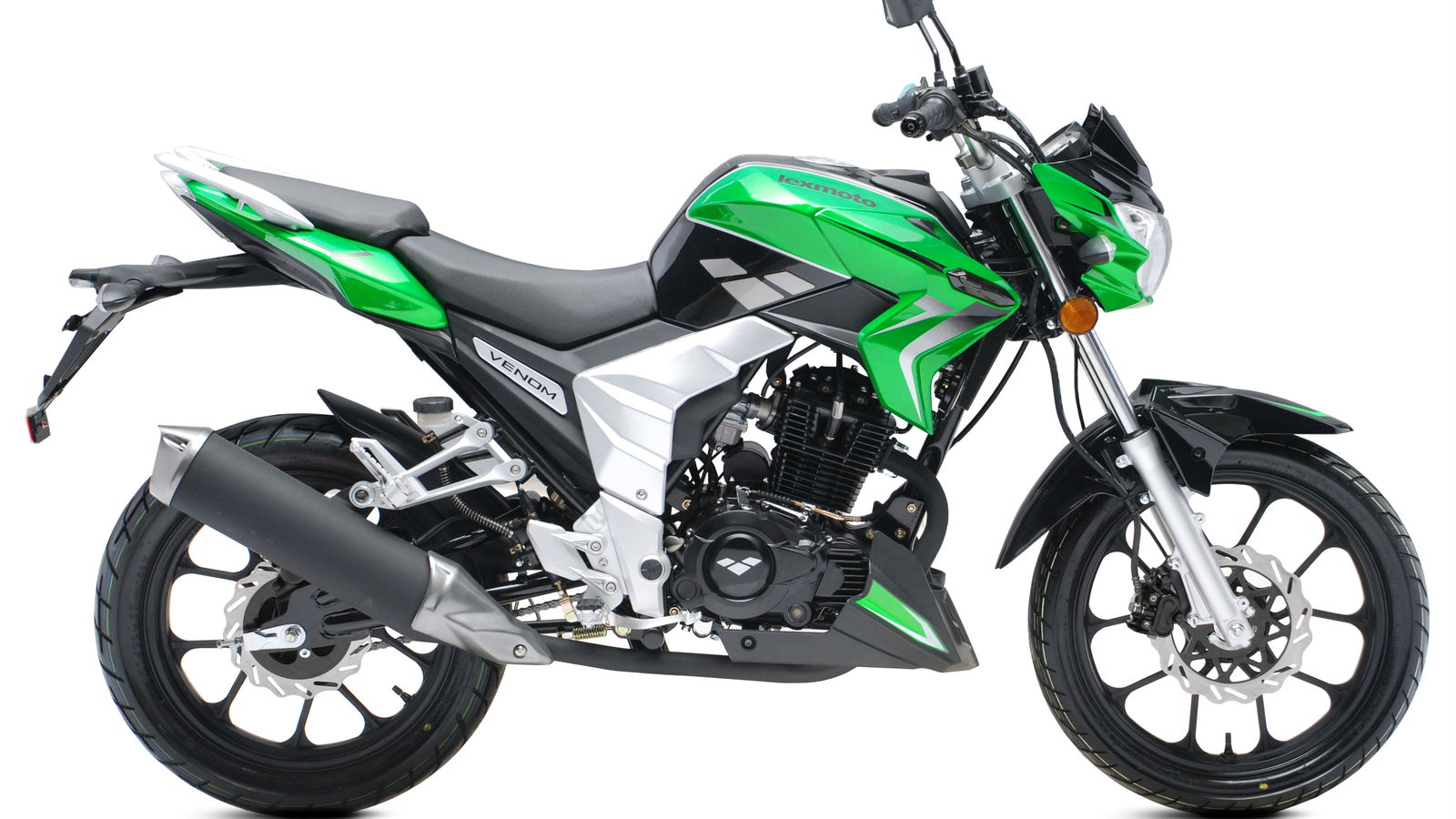 New Lexmoto naked bike with hi-fi