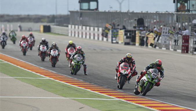 WSB 2015: Aragon race one results