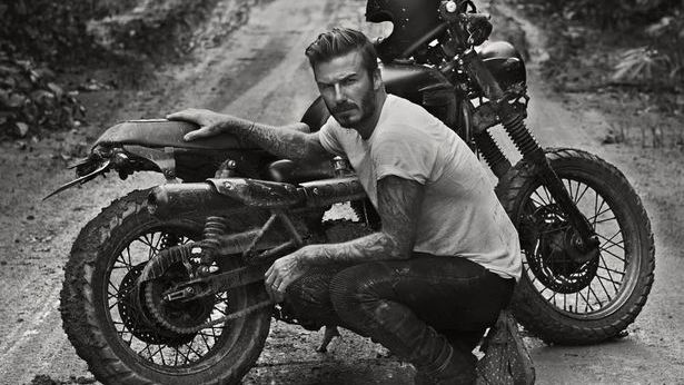 Win a David Beckham Bonneville replica