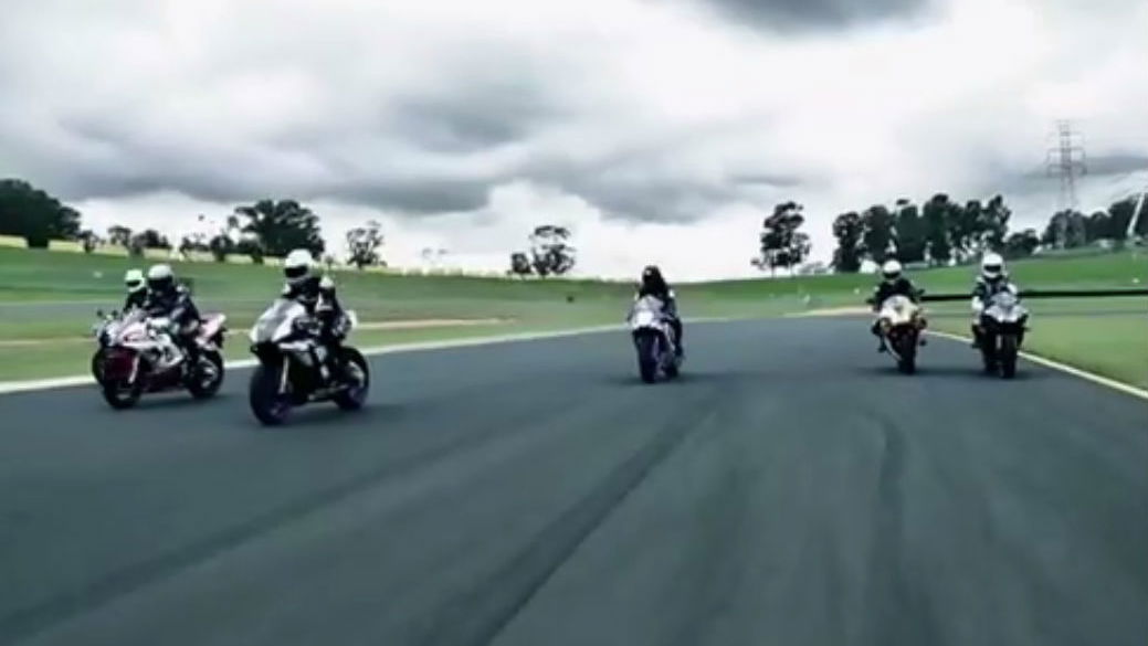 All the R1s, ridden by all the designers
