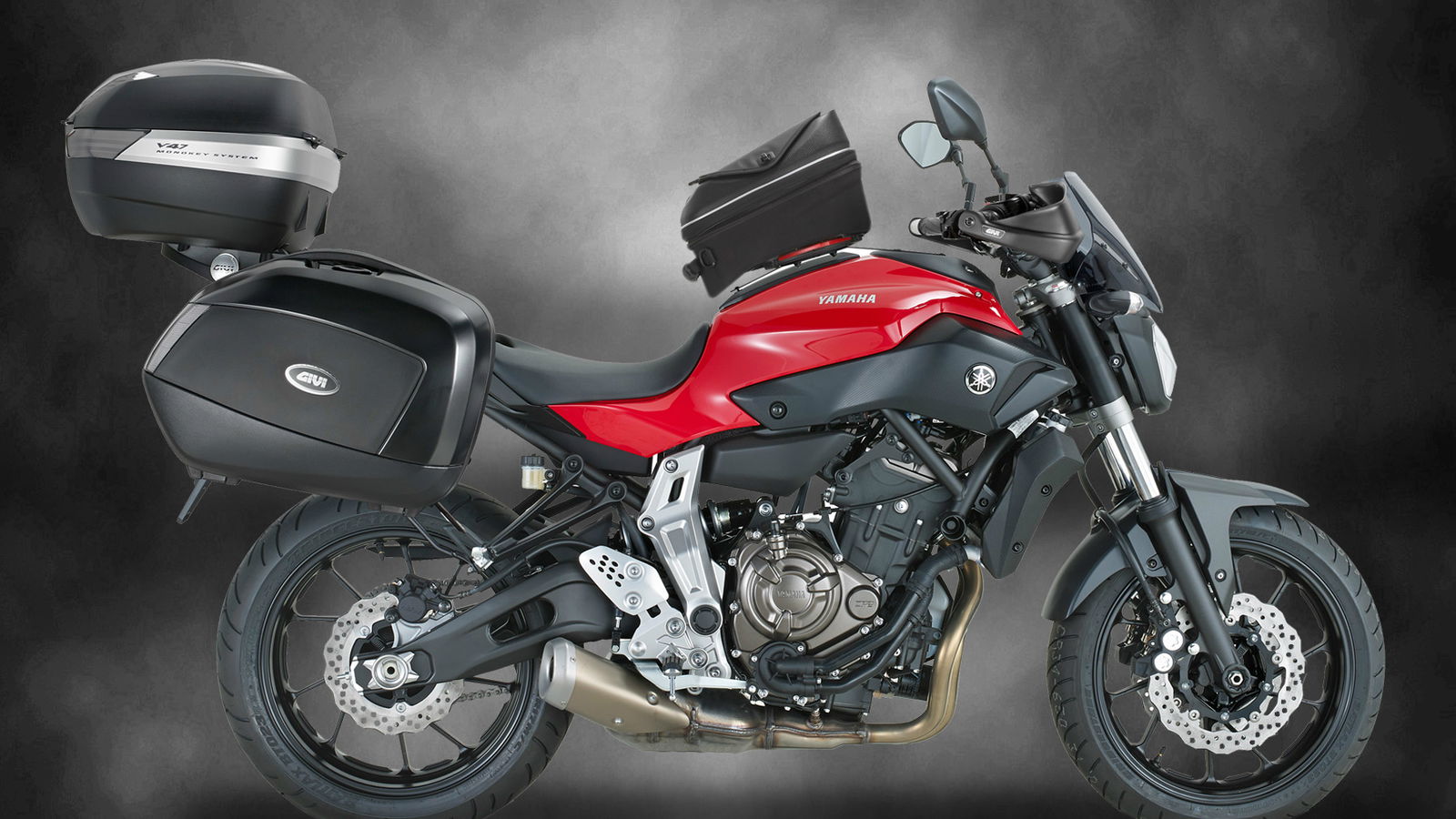 MT-07 gets the touring treatment by Givi
