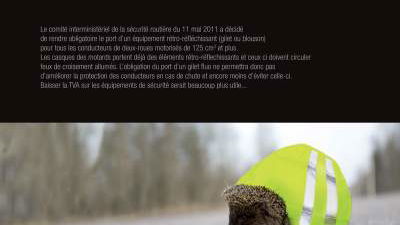 France requires bikers carry high-vis vests