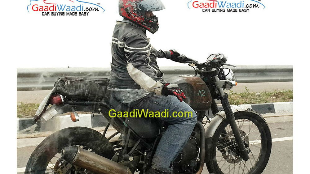 Royal Enfield Himalayan spotted again