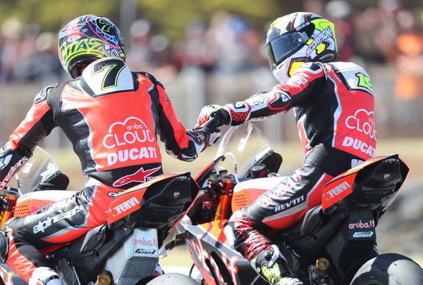 Alvaro Bautista, Chaz Davies - Aruba.it Ducati