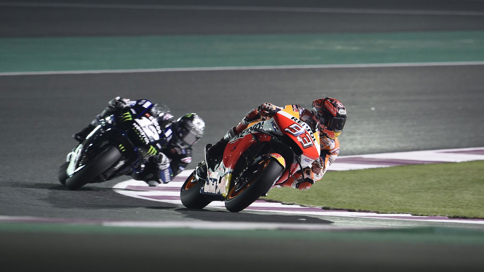Marquez rockets to the top with Qatar MotoGP lap record