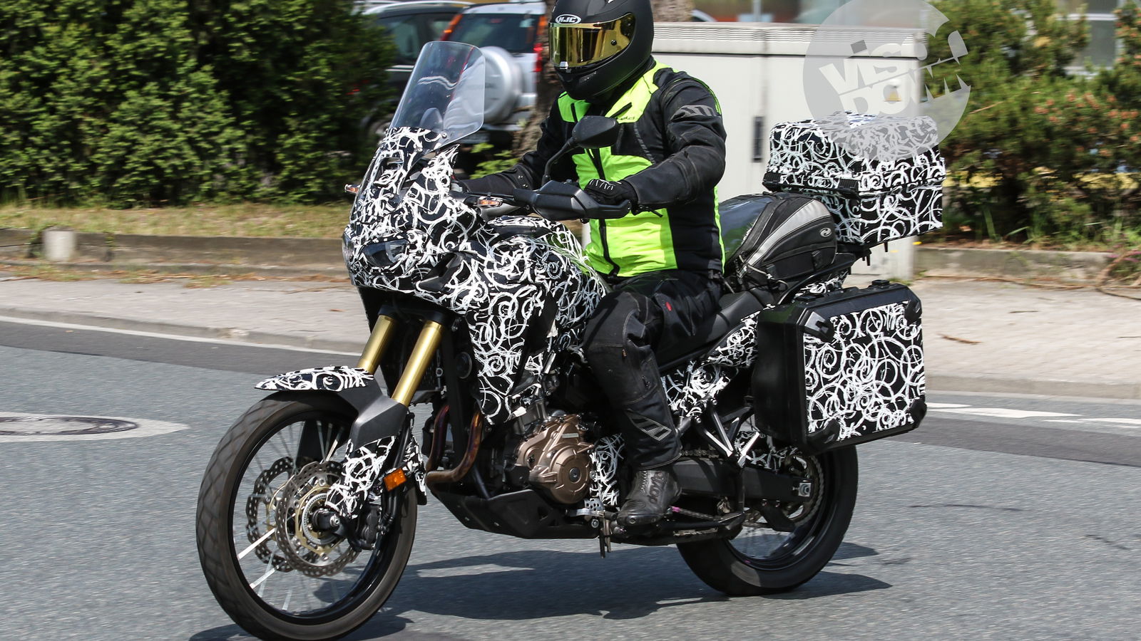 Touring-spec Africa Twin spotted