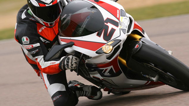 Ducati 1098 Bayliss Mallory Park track test