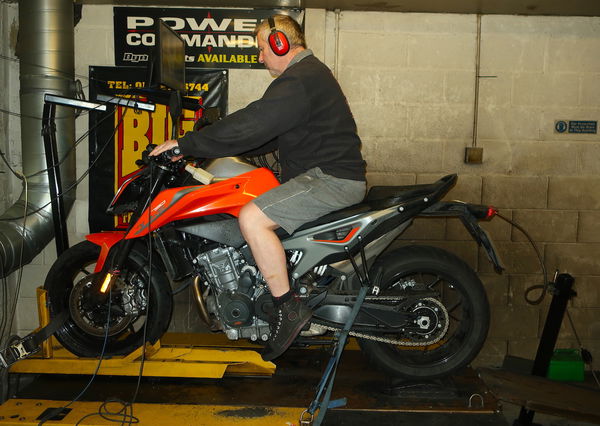 KTM 790 Duke dyno