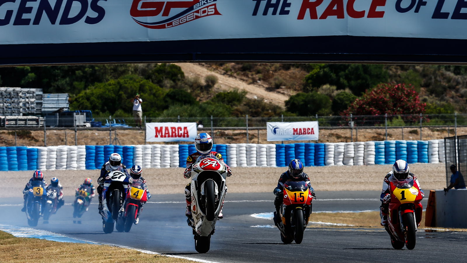 GP legends back on 500cc two-strokes