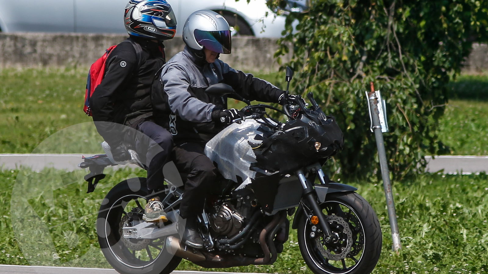Yamaha MT-07 Tracer – new spy shot