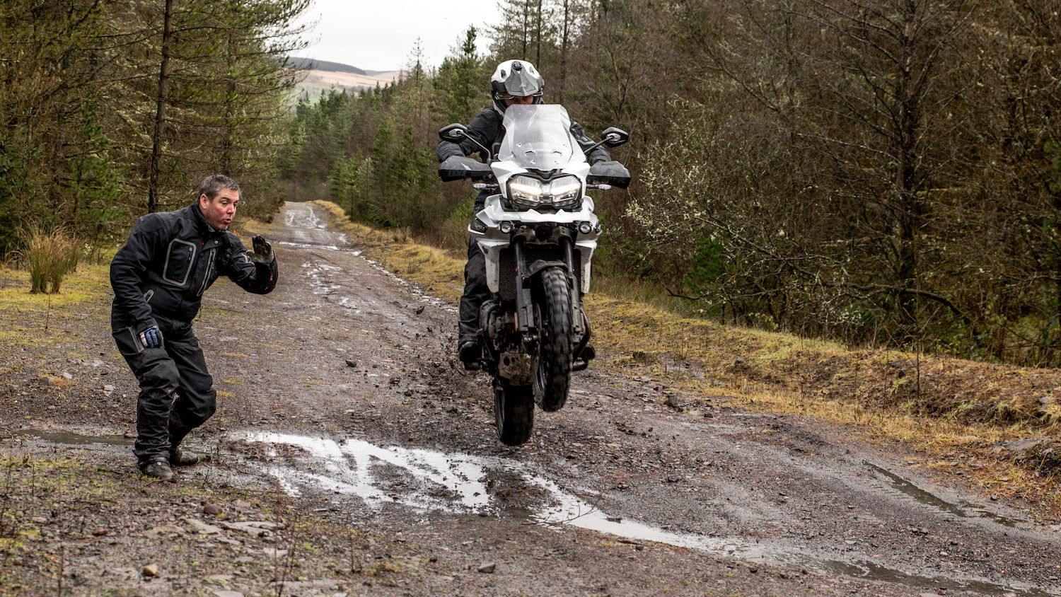 Triumph Adventure school in Wales