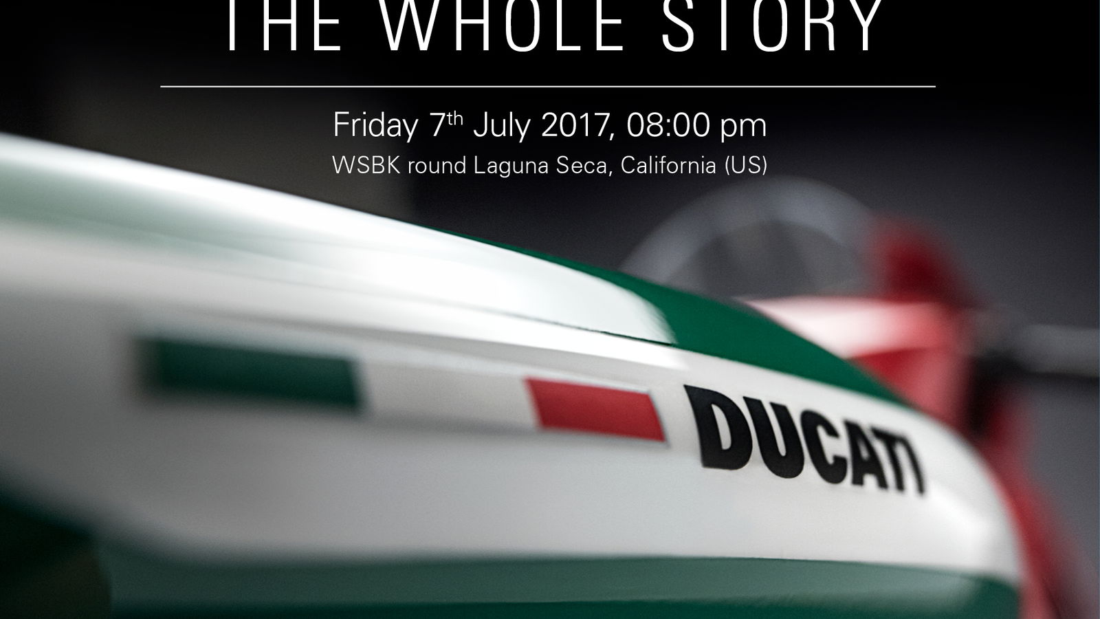 Ducati hints at Panigale Tricolore