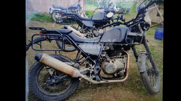 Royal Enfield Himalayan spied