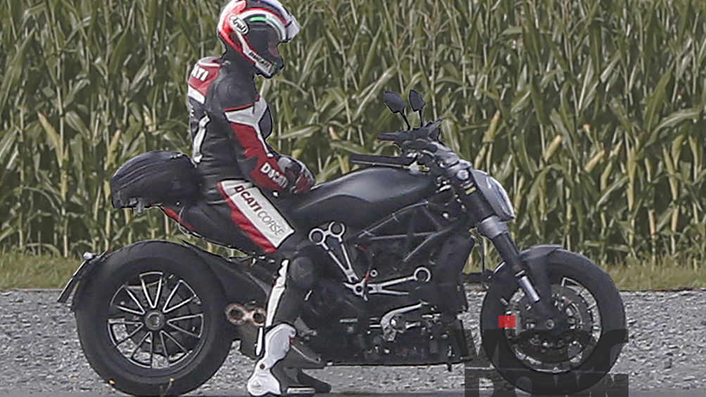 New Ducati Diavel cruiser spotted