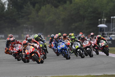 Start of MotoGP race