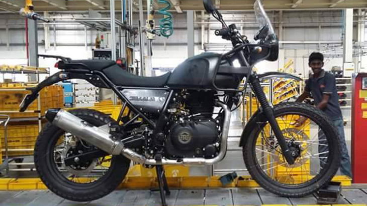 New Royal Enfield Himalayan photos leaked