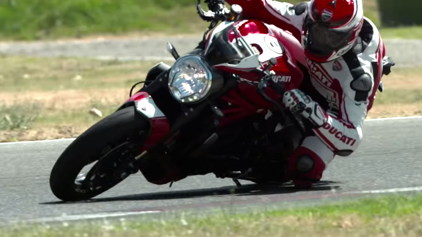 Ducati Monster 1200 R in action