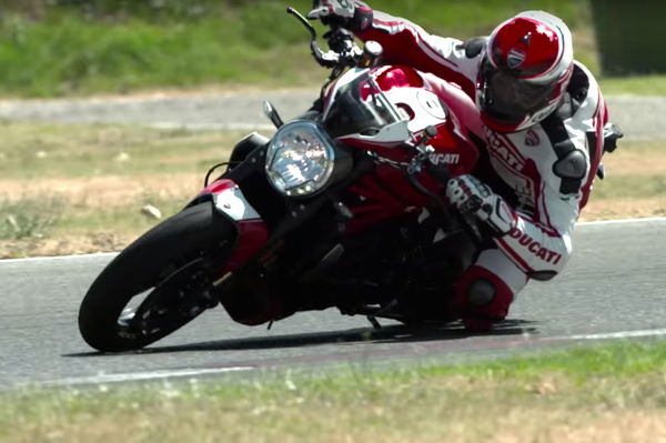 Ducati Monster 1200 R in action