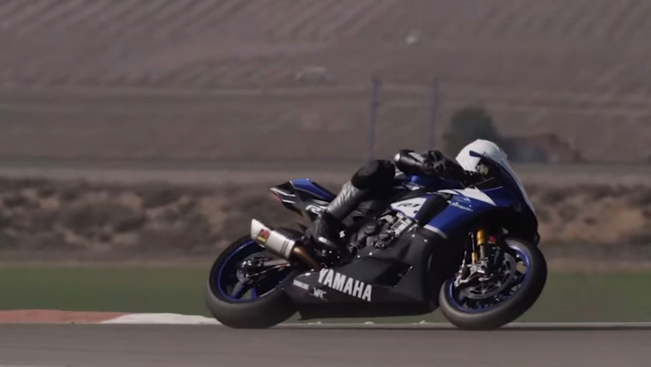 Prototype WSBK R1 in testing