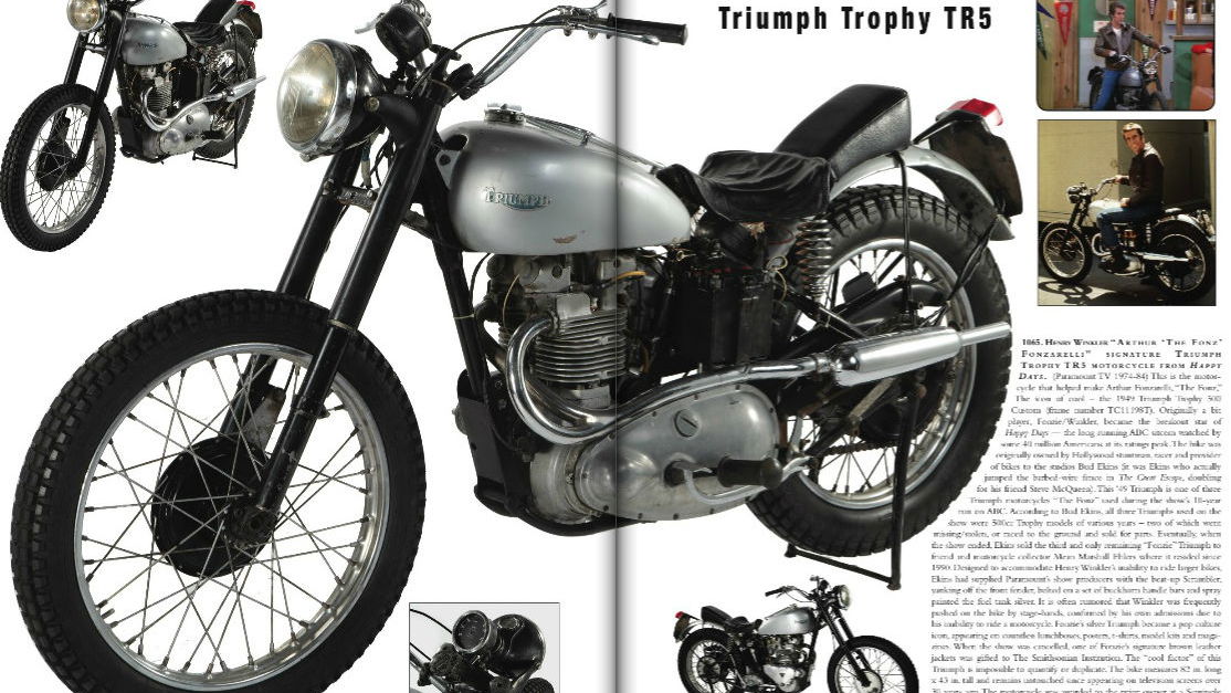 Fonzie’s Triumph Trophy up for auction