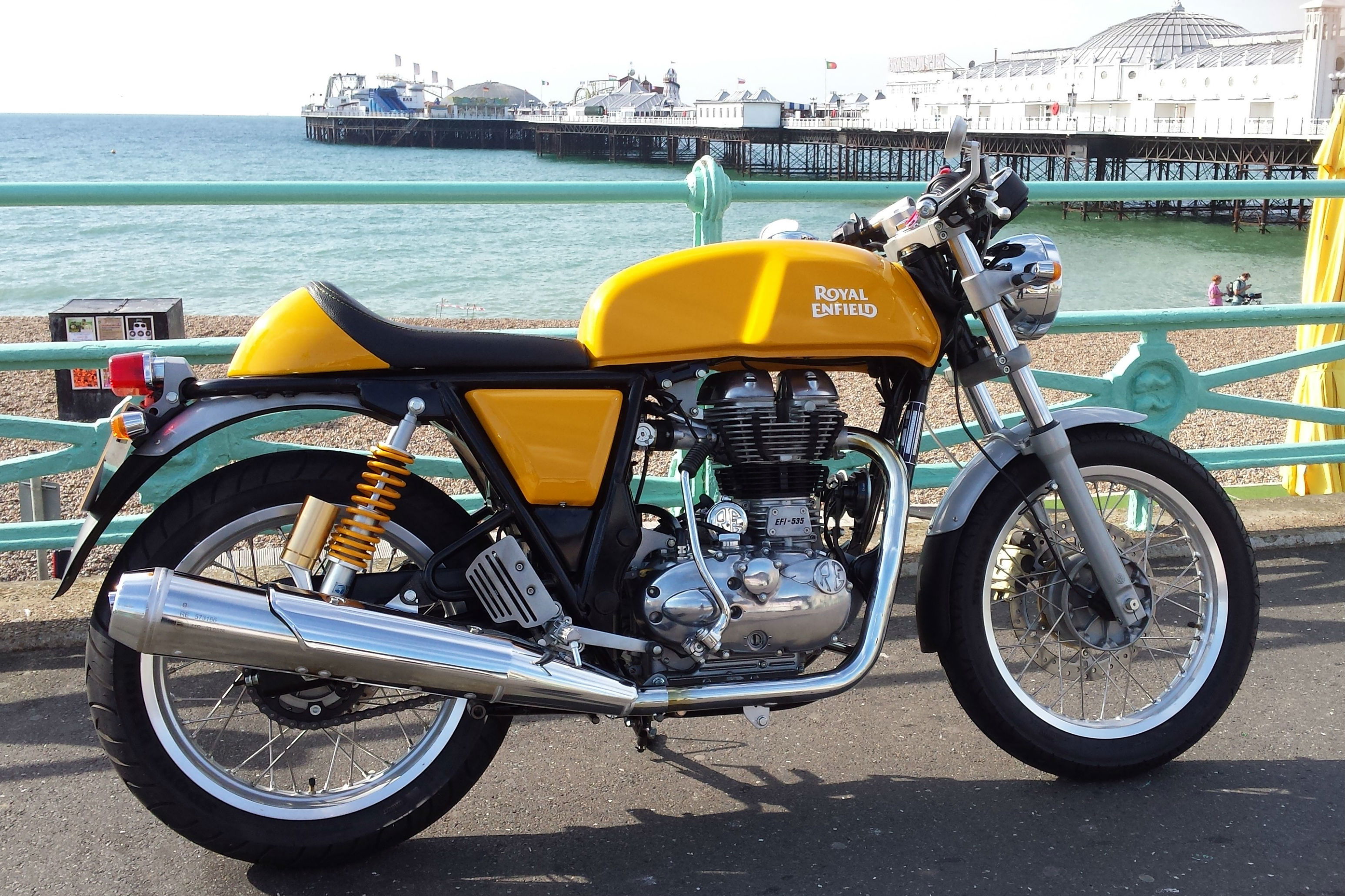 Road Test Royal Enfield Continental GT Review Visordown