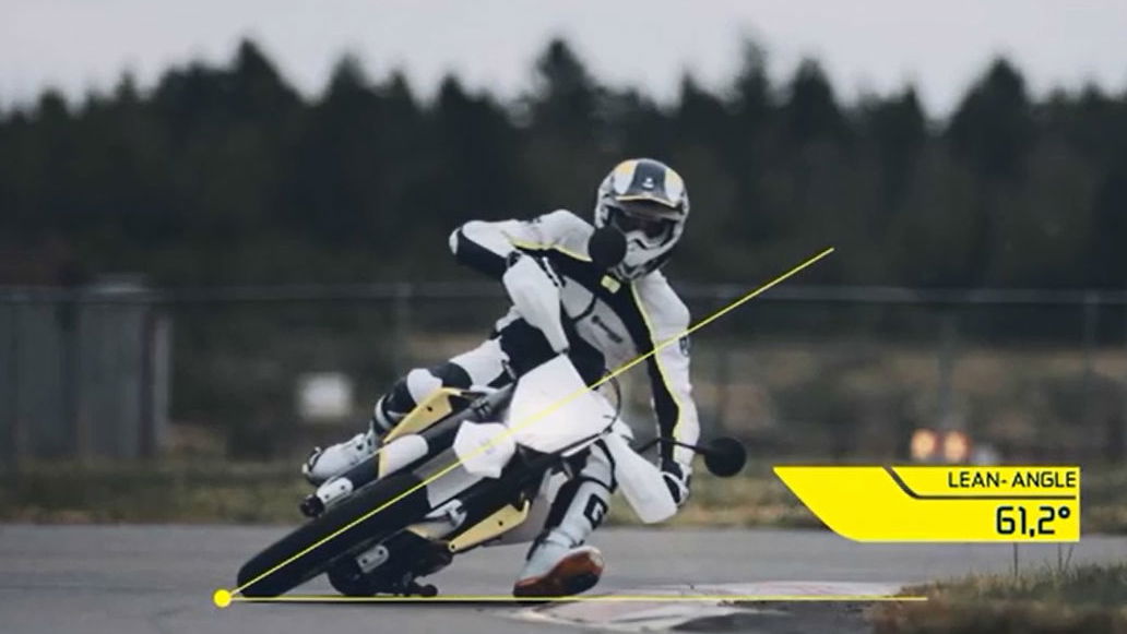 Video: Husqvarna 701 Supermoto in action on track