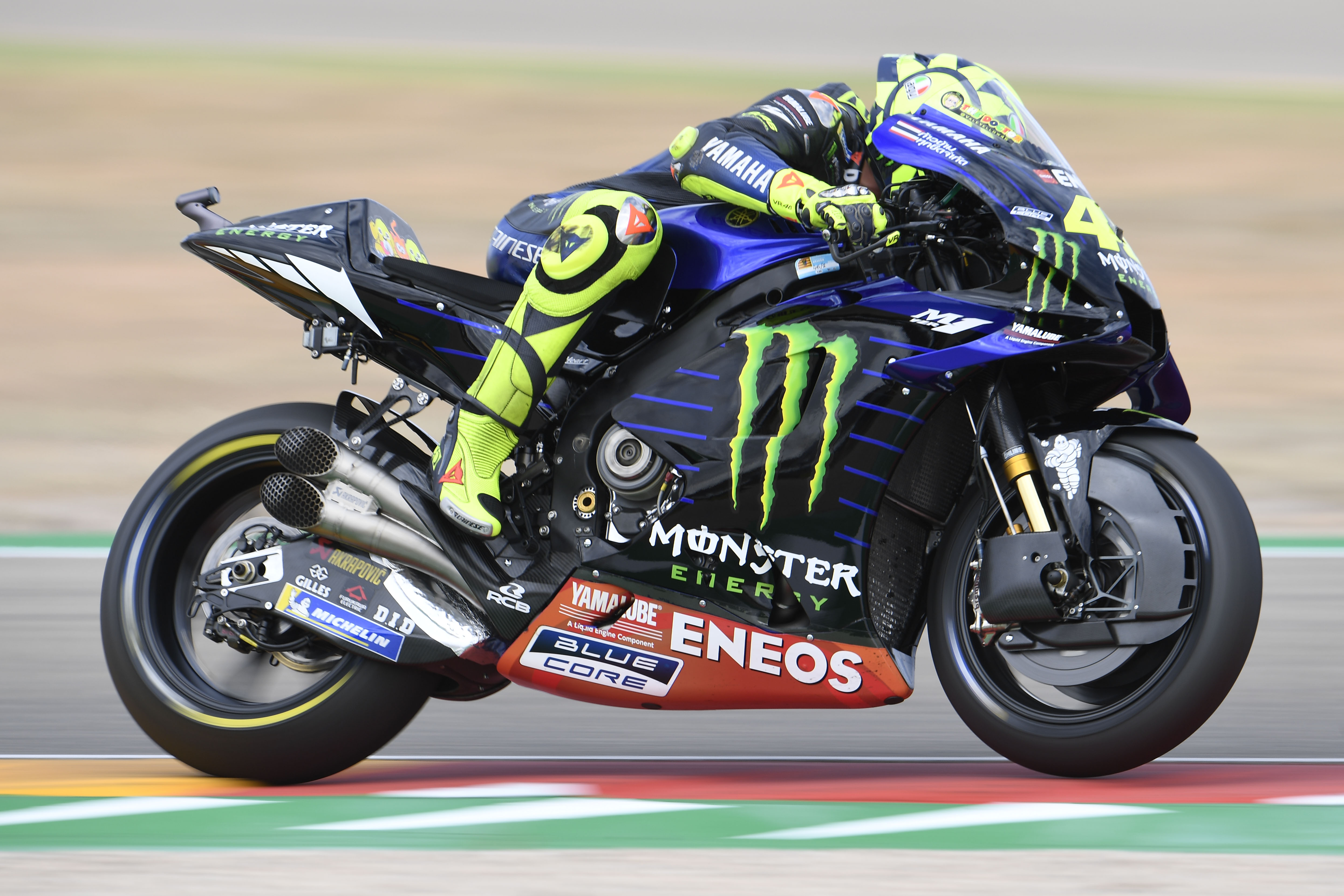 Rossi complains of Yamaha top speed gulf after Aragon | Visordown