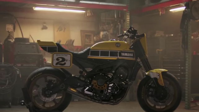 Is Yamaha about to announce a flat-track-style MT-09?