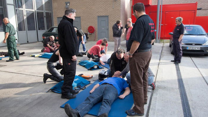 London Fire Brigade launches free first aid training scheme for riders