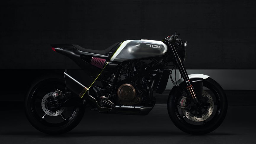 Husqvarna introduces its Vitpilen 701 concept at Eicma