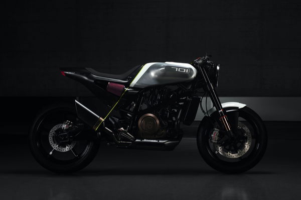 Husqvarna introduces its Vitpilen 701 concept at Eicma