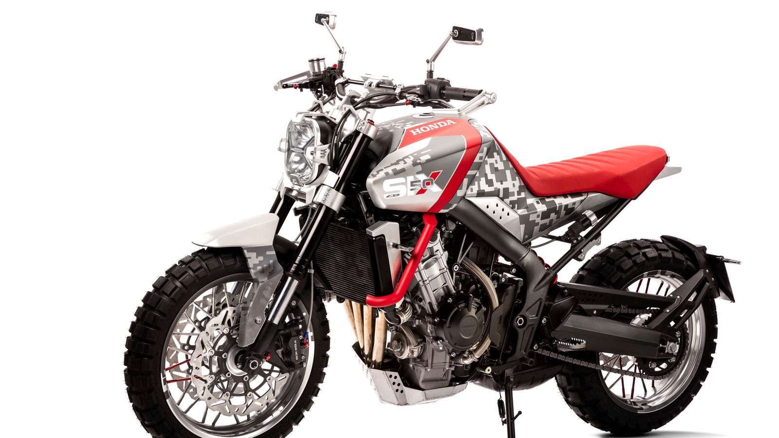Honda's scrambler