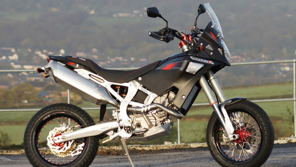 CCM's GP450 goes supermoto