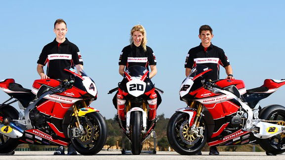 Honda Racing re-sign Tinmouth, Linfoot & O'Halloran for BSB 2016