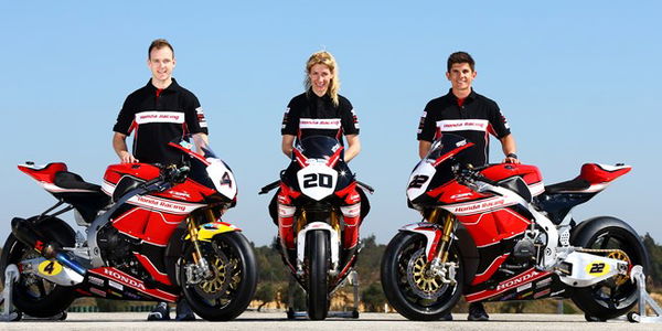 Honda Racing re-sign Tinmouth, Linfoot & O'Halloran for BSB 2016