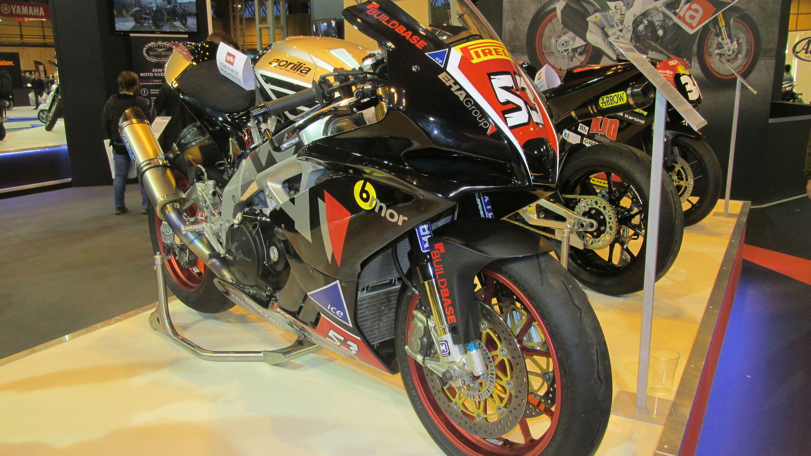 Factory-built Superstock-spec RSV4-RF for £21,140