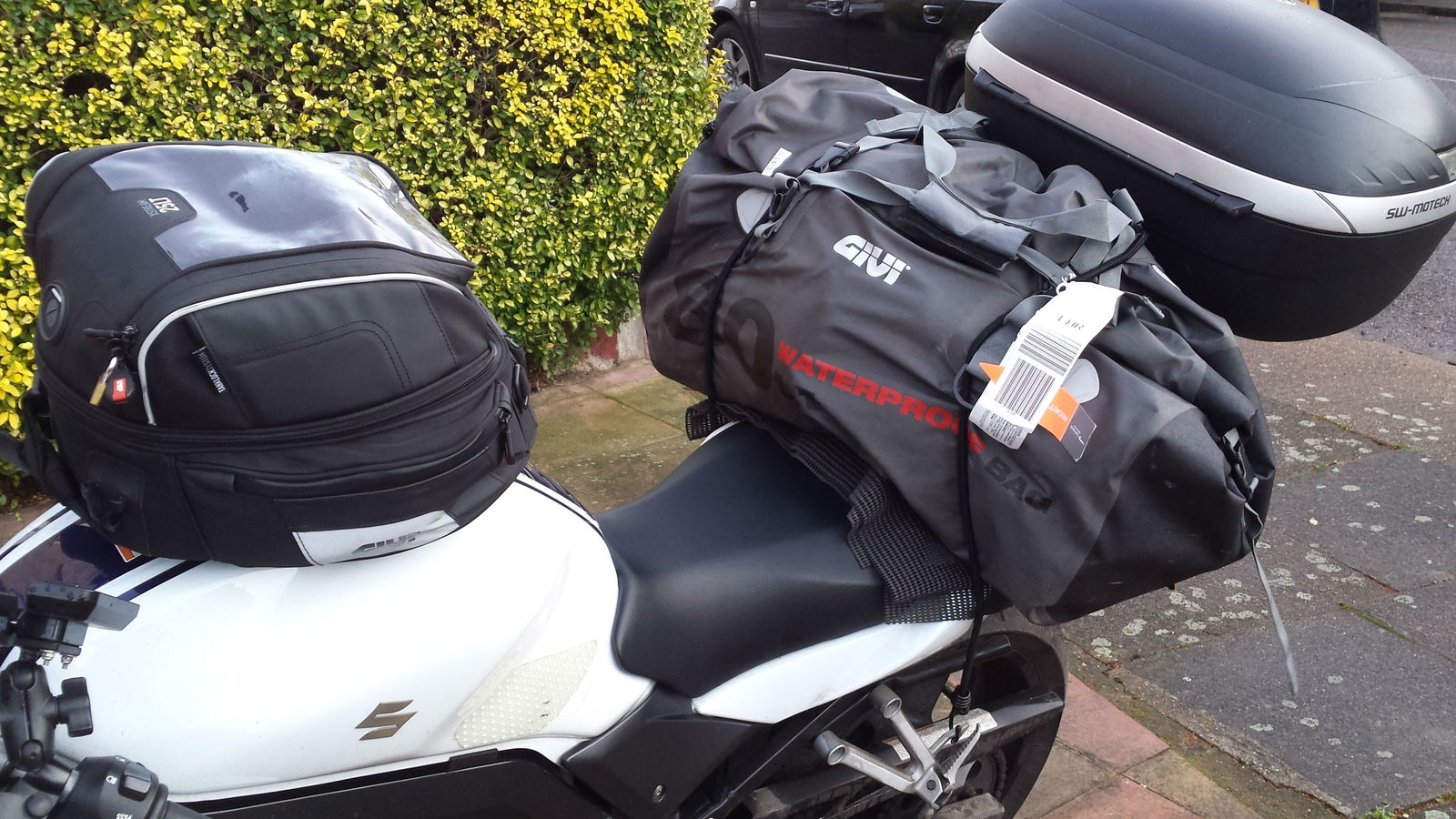 Used: Givi WP401 80-litre waterproof roll-bag review