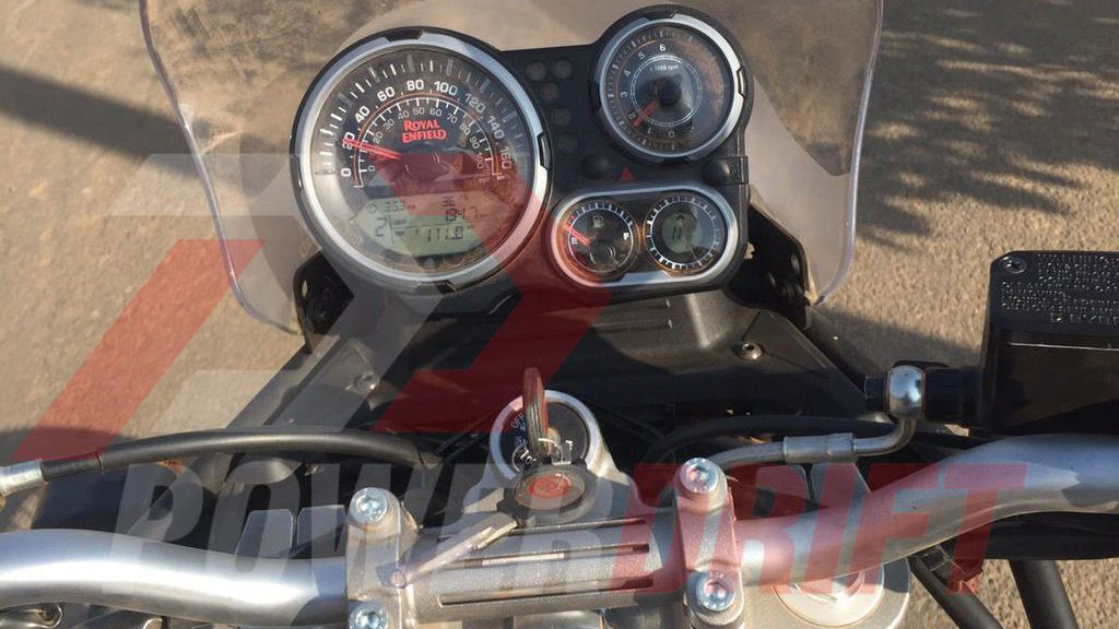 Royal Enfield Himalayan instruments revealed