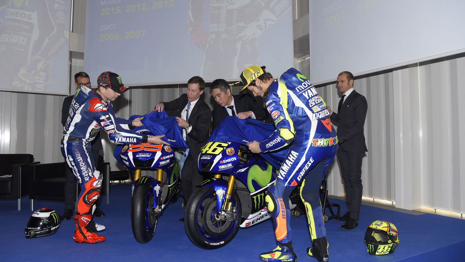 Yamaha unveils 2016 YZR-M1 MotoGP bike